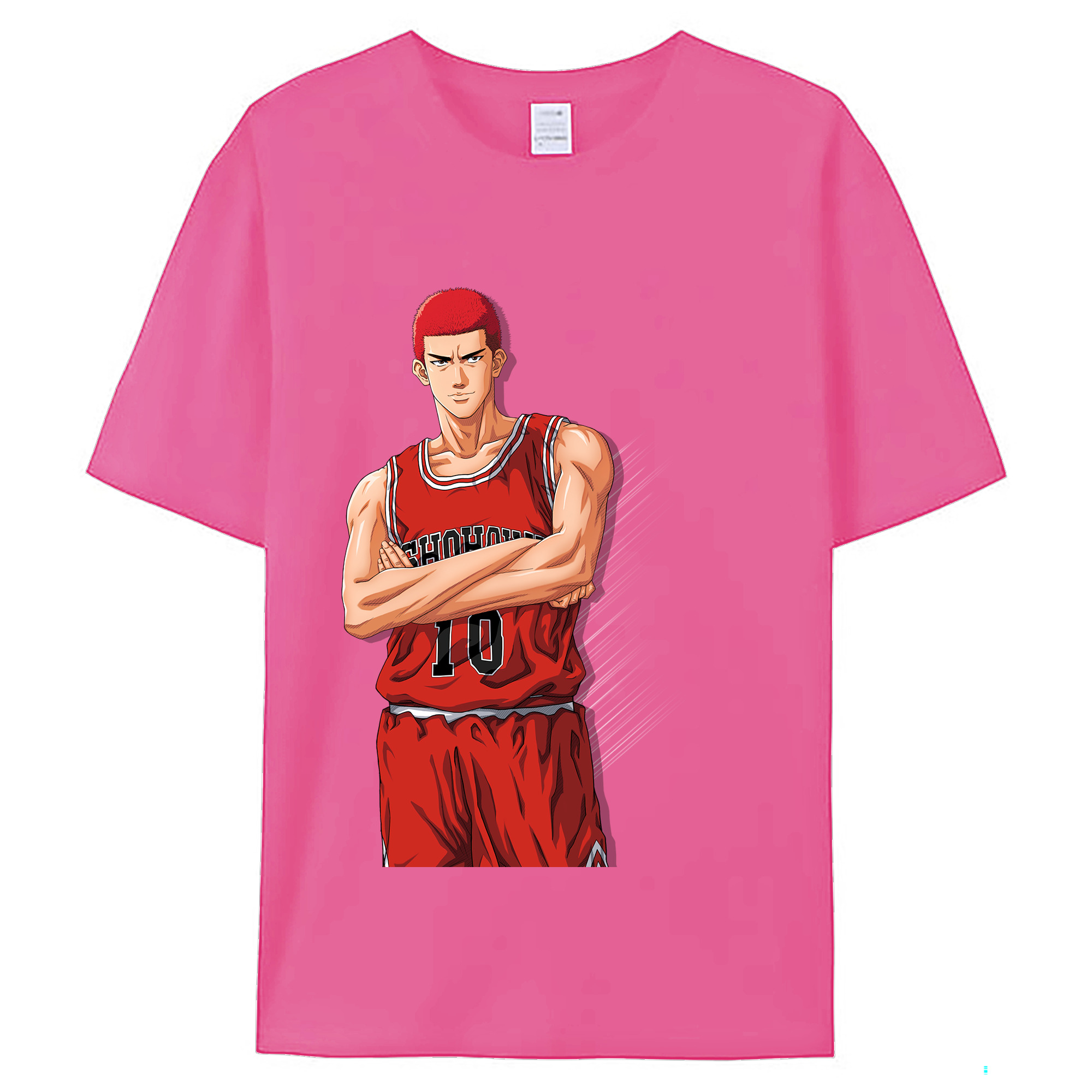 （画像用） SLAM DUNK／スラムダンク レディースカジュアルプリントTシャツ（綿100％）